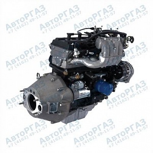 Двигатель УАЗ-3741 40911 (АИ-92) Евро-IV под ГУР, 5ст. КПП, арт. 40911.1000400
